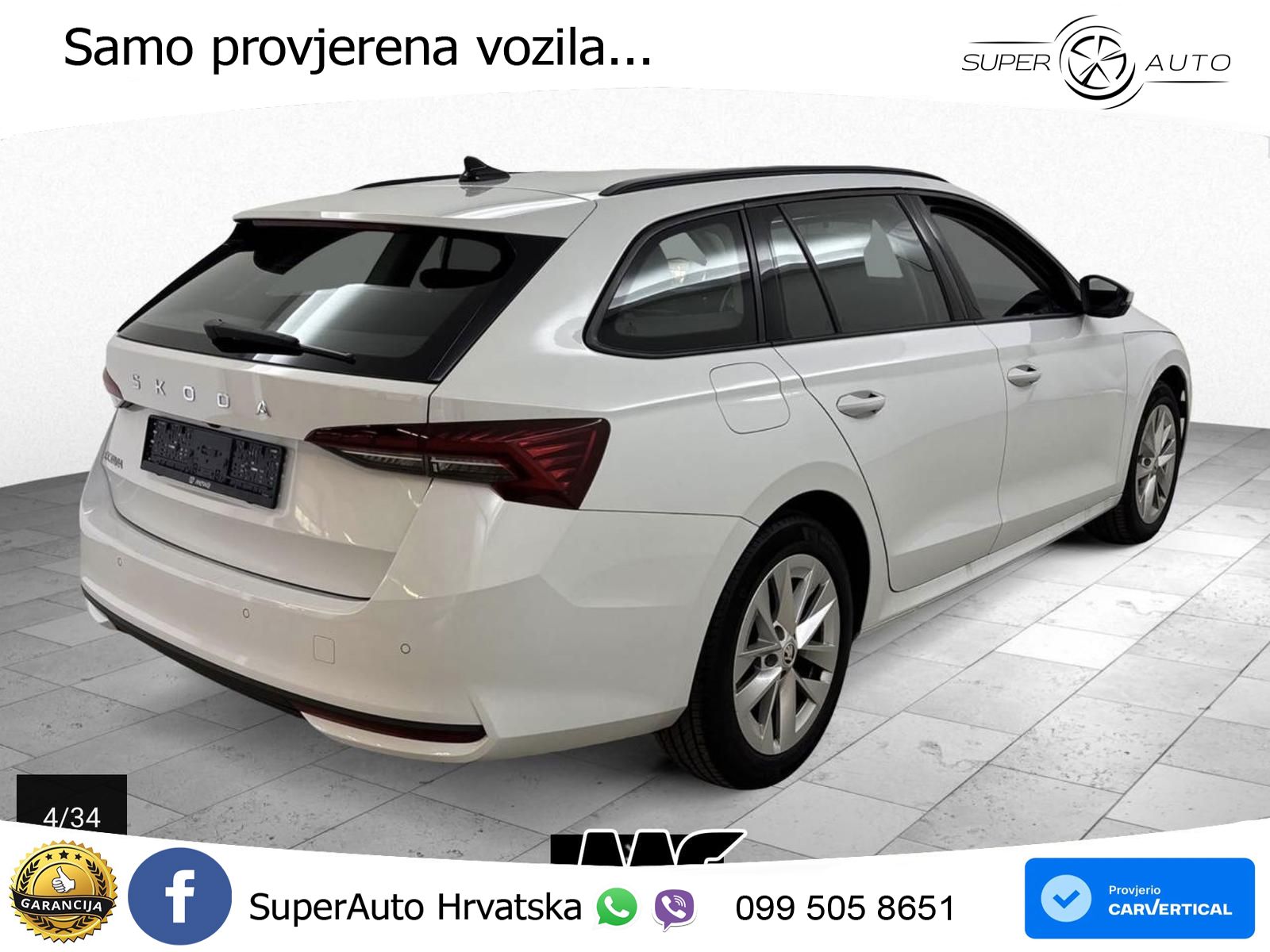 Škoda Octavia Combi 2.0 TDI (150 KS) DSG