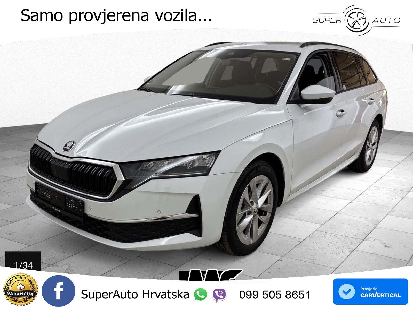 Škoda Octavia Combi 2.0 TDI (150 KS) DSG