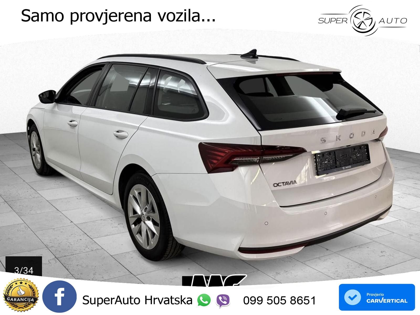 Škoda Octavia Combi 2.0 TDI (150 KS) DSG