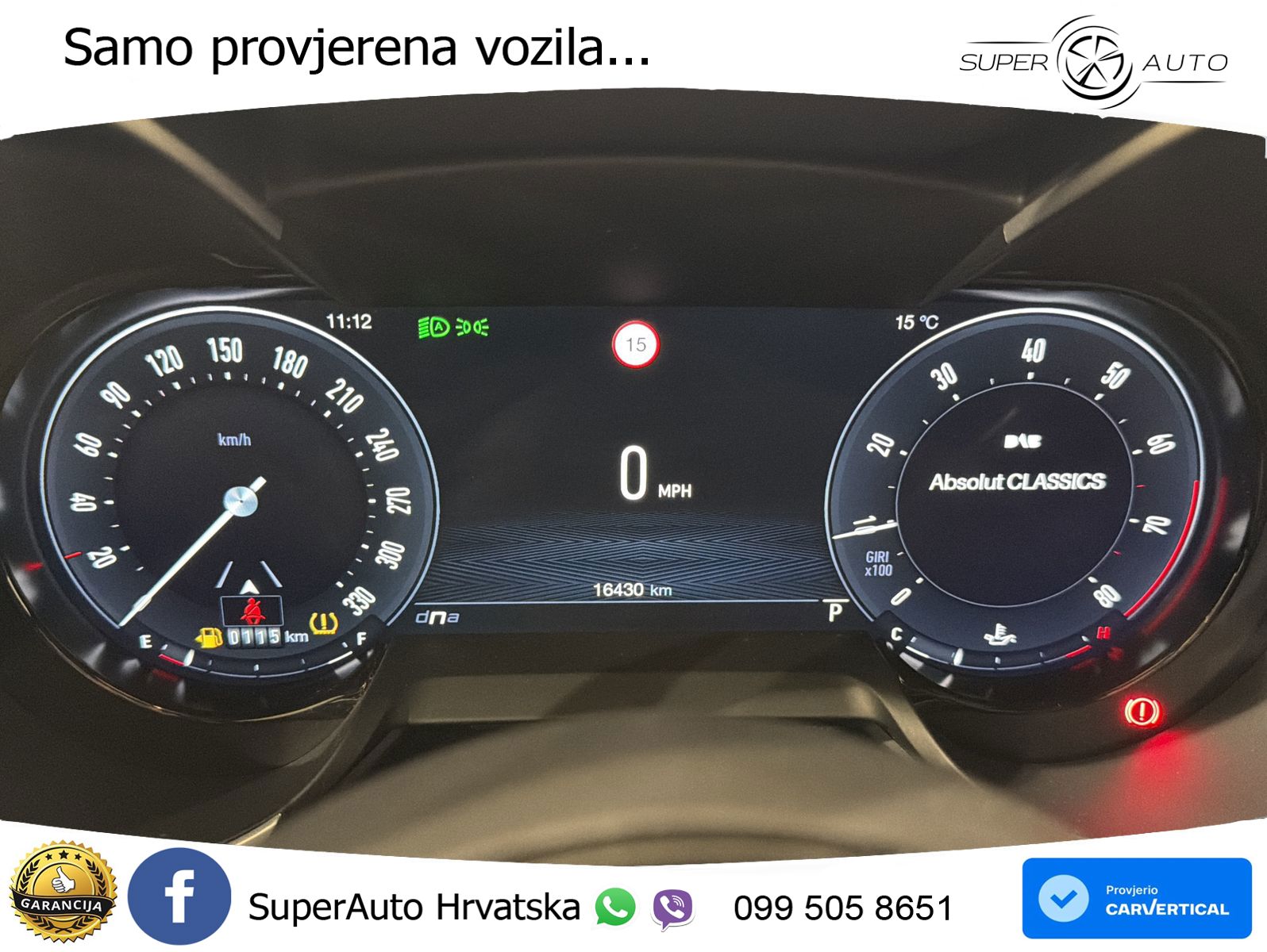 Alfa Romeo Stelvio Quadrifoglio 2.9 V6 Bi-Turbo (520 KS) Q4 Automatic LED+GR SJED+ACC