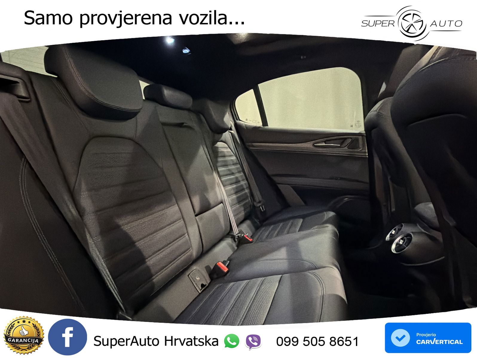 Alfa Romeo Stelvio Quadrifoglio 2.9 V6 Bi-Turbo (520 KS) Q4 Automatic LED+GR SJED+ACC