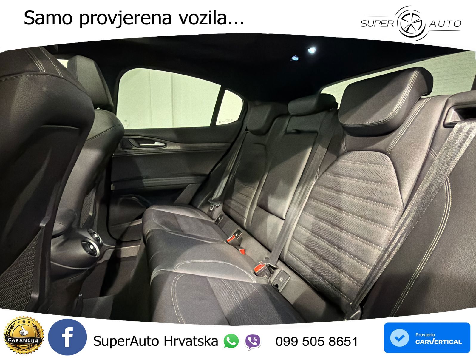 Alfa Romeo Stelvio Quadrifoglio 2.9 V6 Bi-Turbo (520 KS) Q4 Automatic LED+GR SJED+ACC