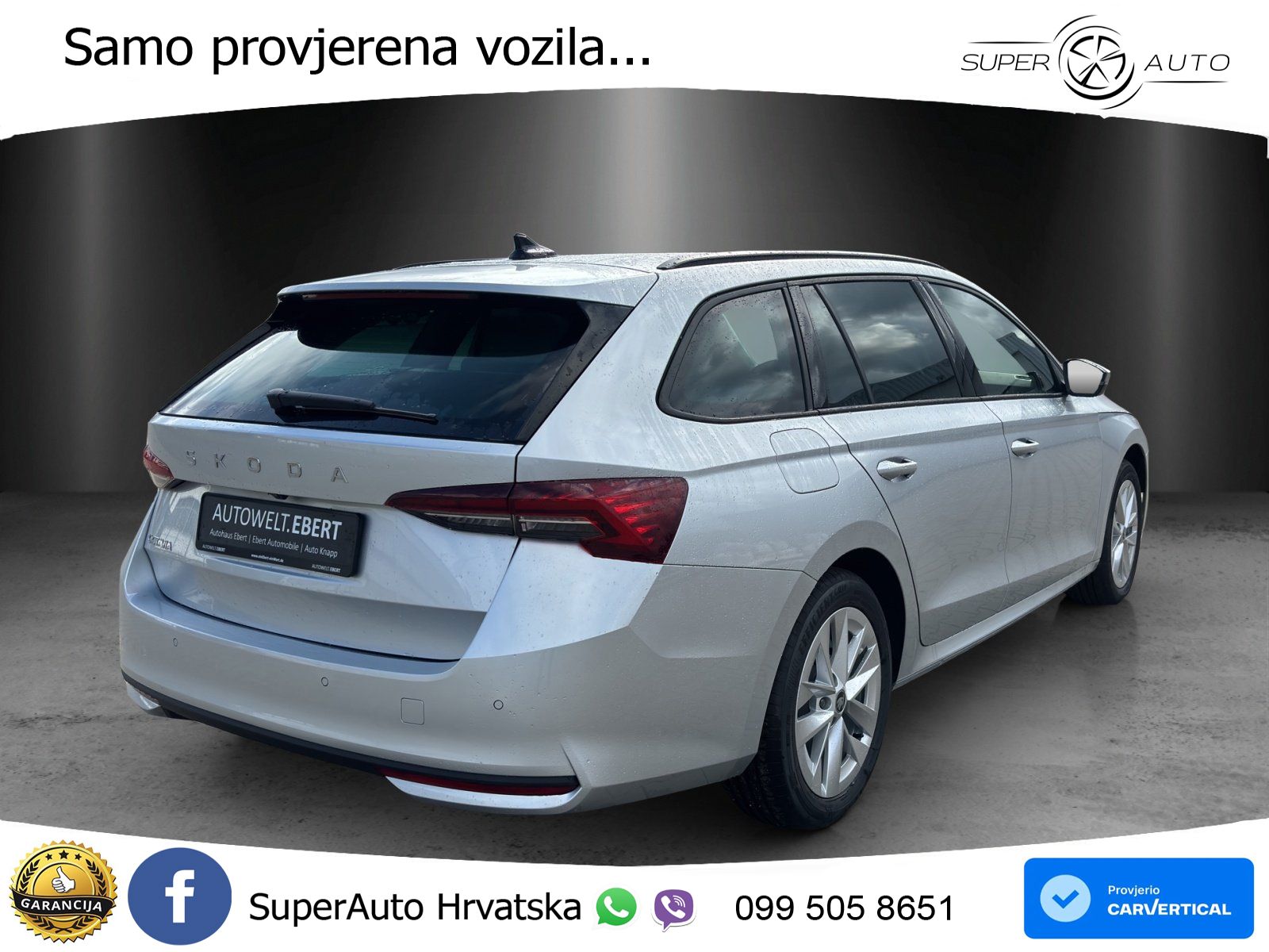 Škoda Octavia Combi 1.5 TSI (150 KS) DSG Selection LED+GR SJED+ACC