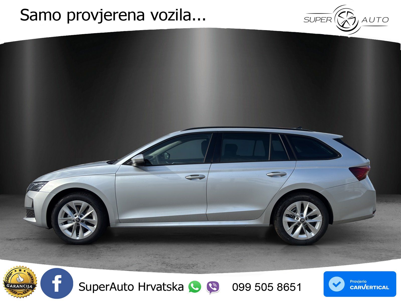 Škoda Octavia Combi 1.5 TSI (150 KS) DSG Selection LED+GR SJED+ACC