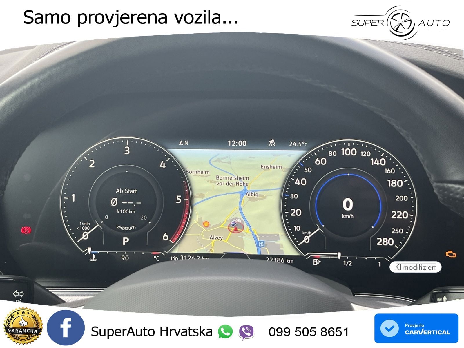 Volkswagen Touareg 3.0 V6 TDI (286 KS) 4MOTION Tiptronic R-Line ZRAČNI+ACC+GR SJED+KAM