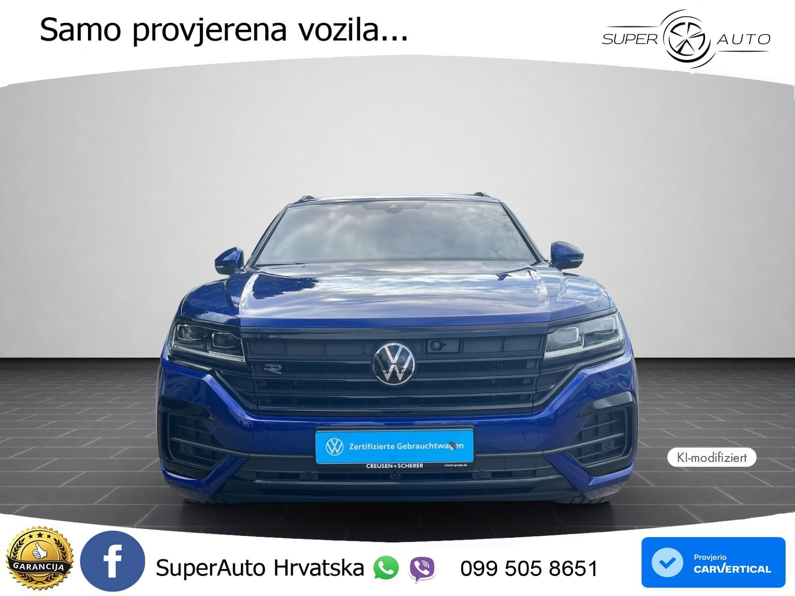 Volkswagen Touareg 3.0 V6 TDI (286 KS) 4MOTION Tiptronic R-Line ZRAČNI+ACC+GR SJED+KAM