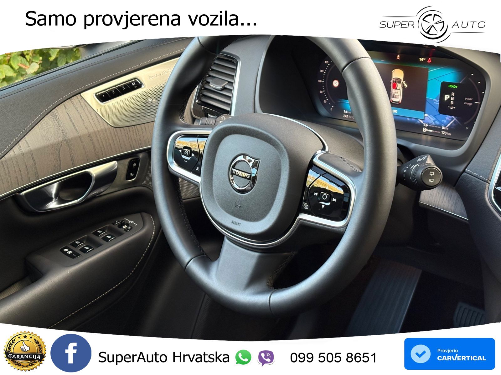 Volvo XC90 2.0 T8 AWD Automatic LED+GR SJED+ACC