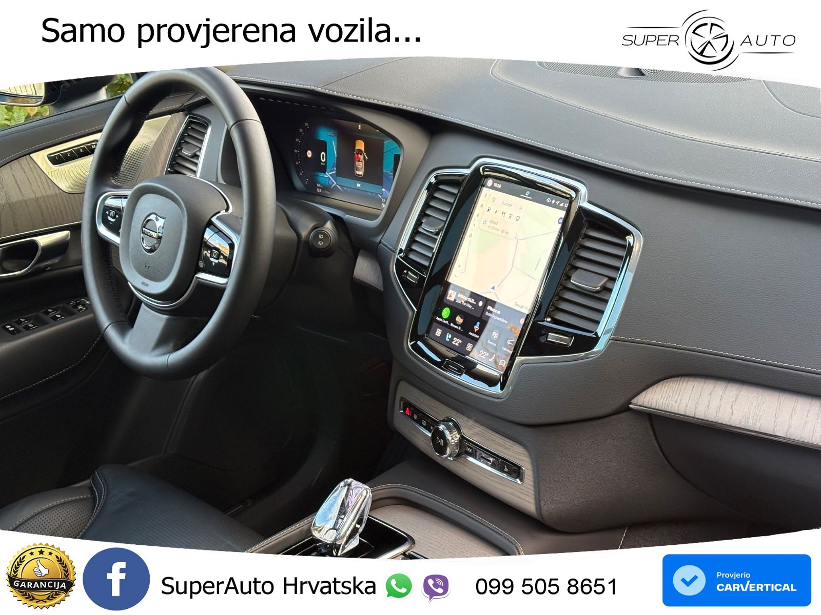 Volvo XC90 2.0 T8 AWD Automatic LED+GR SJED+ACC