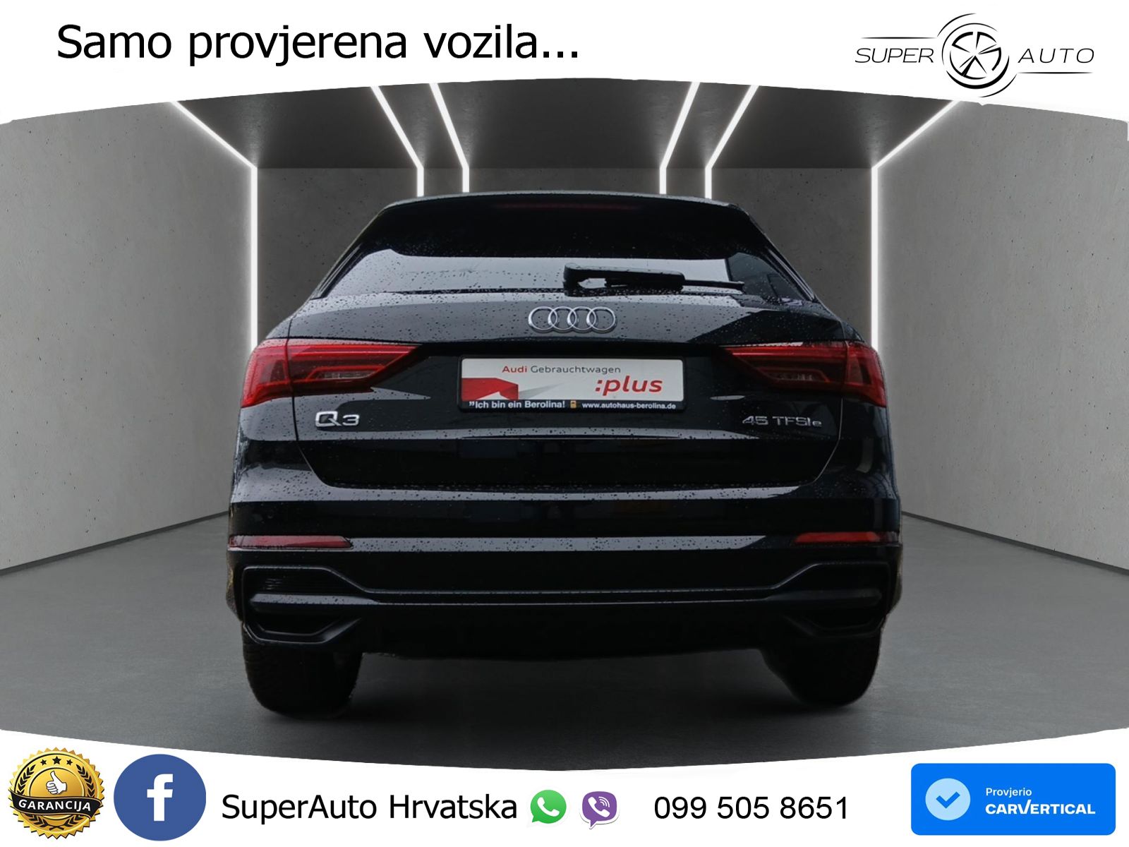 Audi Q3 45 TFSIe (245 KS) S tronic S line