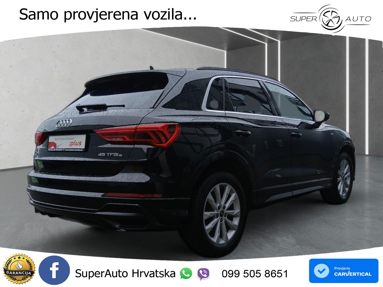 Audi Q3 45 TFSIe (245 KS) S tronic S line