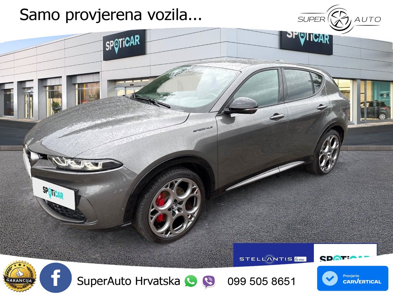 Alfa Romeo Tonale 1.3 T MultiAir (190 KS) Plug-in Hybrid eQ4 Automatic LED+GR SJED+ACC