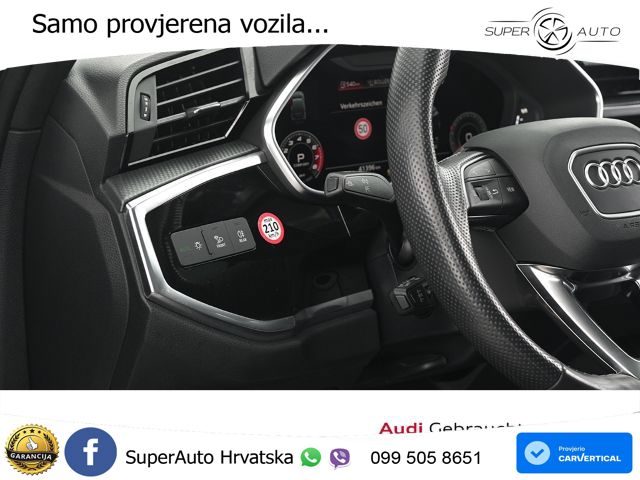 Audi Q3 II Sportback 40 TFSI (190 KS) quattro S tronic S line MATRIX+GR SJED+KAM