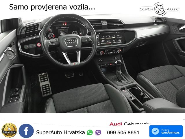 Audi Q3 II Sportback 40 TFSI (190 KS) quattro S tronic S line MATRIX+GR SJED+KAM