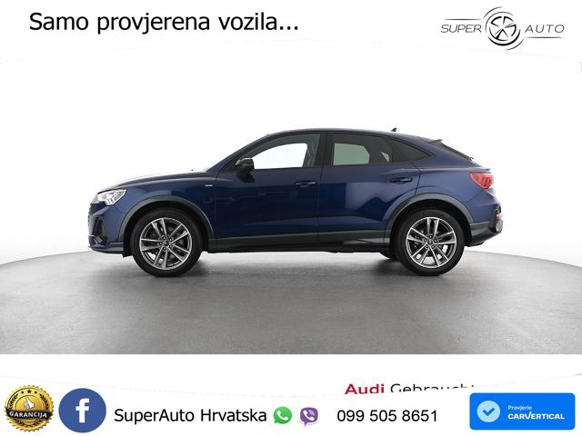 Audi Q3 II Sportback 40 TFSI (190 KS) quattro S tronic S line MATRIX+GR SJED+KAM