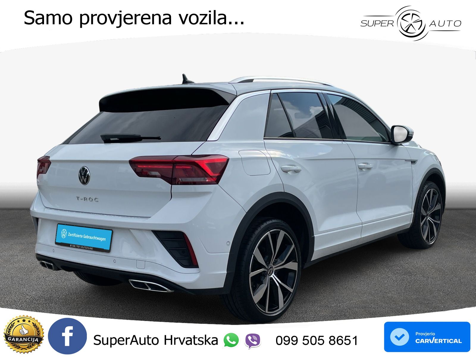 Volkswagen T-Roc I 1.5 TSI (150 KS) DSG LED+GR SJED+ACC