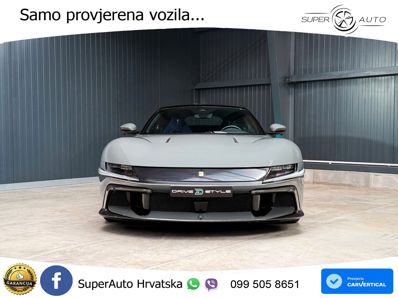 Ferrari 12Cilindri 6.5 V12 (830 KS) DCT LED+ACC