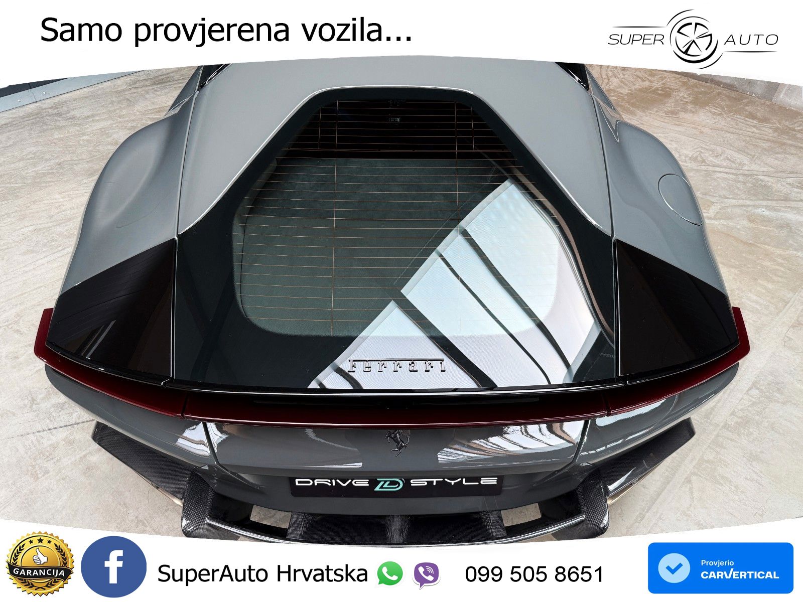 Ferrari 12Cilindri 6.5 V12 (830 KS) DCT LED+ACC