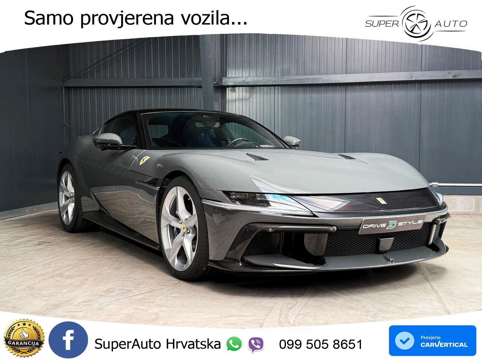 Ferrari 12Cilindri 6.5 V12 (830 KS) DCT LED+ACC