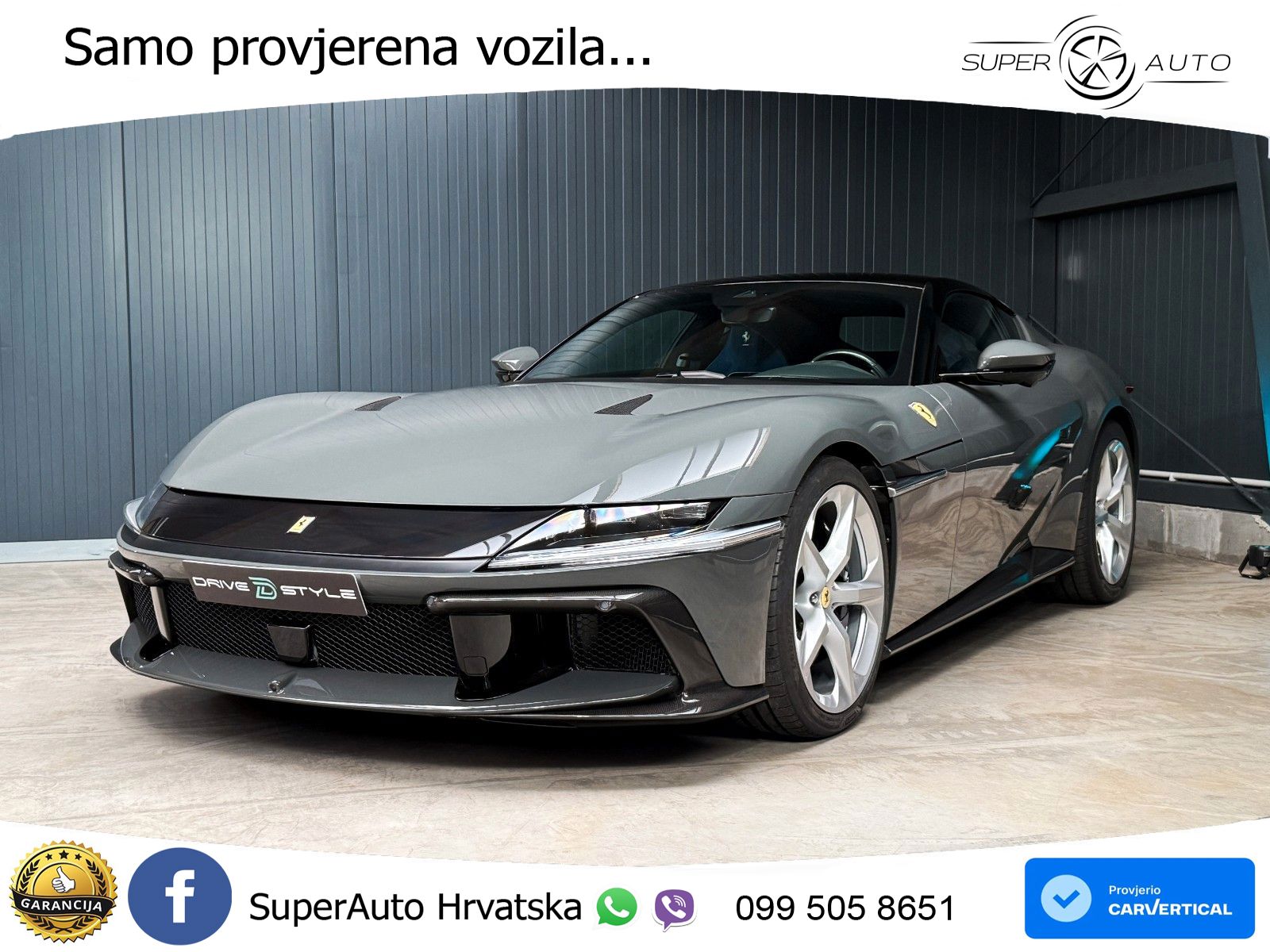 Ferrari 12Cilindri 6.5 V12 (830 KS) DCT LED+ACC