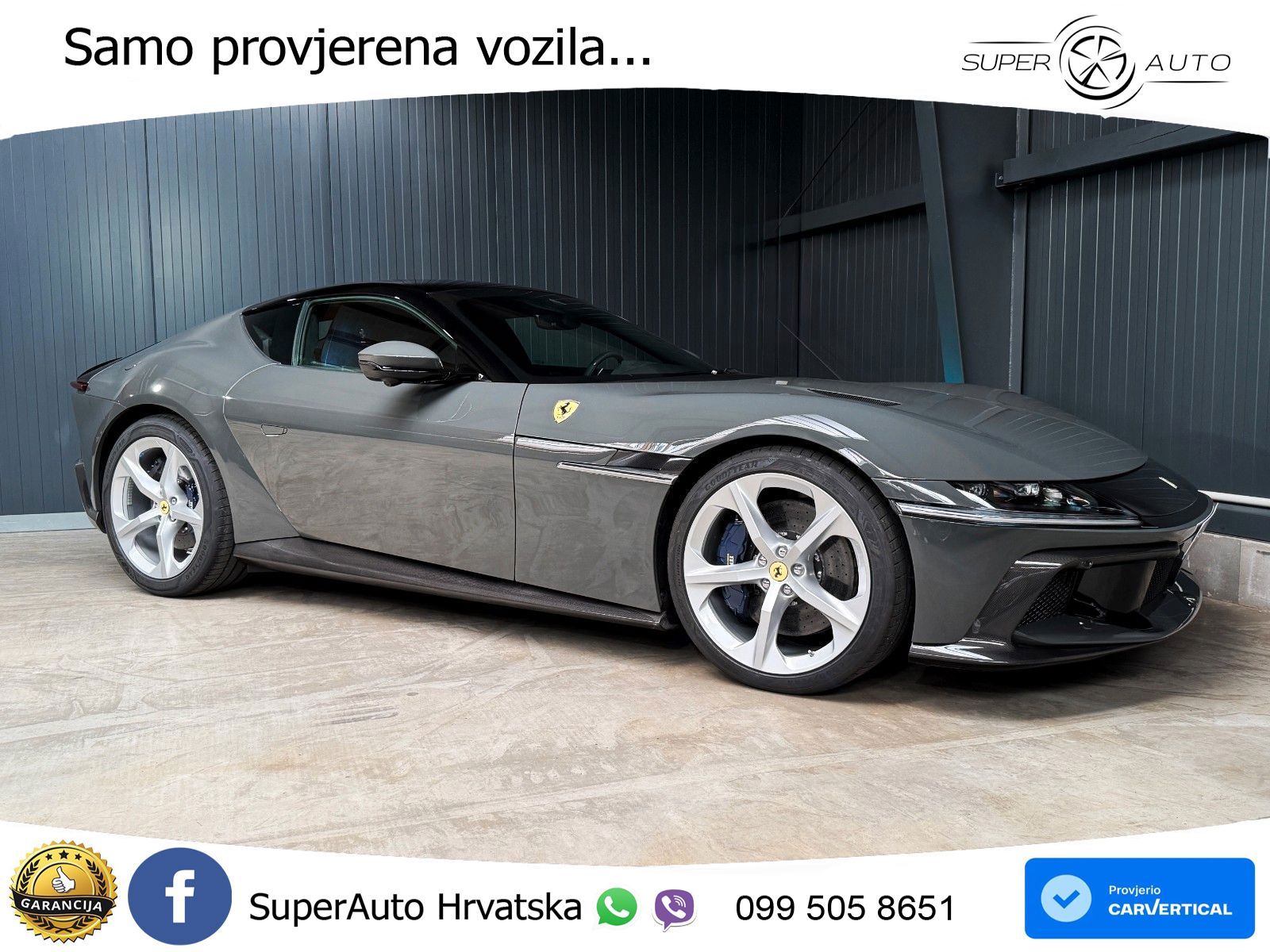 Ferrari 12Cilindri 6.5 V12 (830 KS) DCT LED+ACC