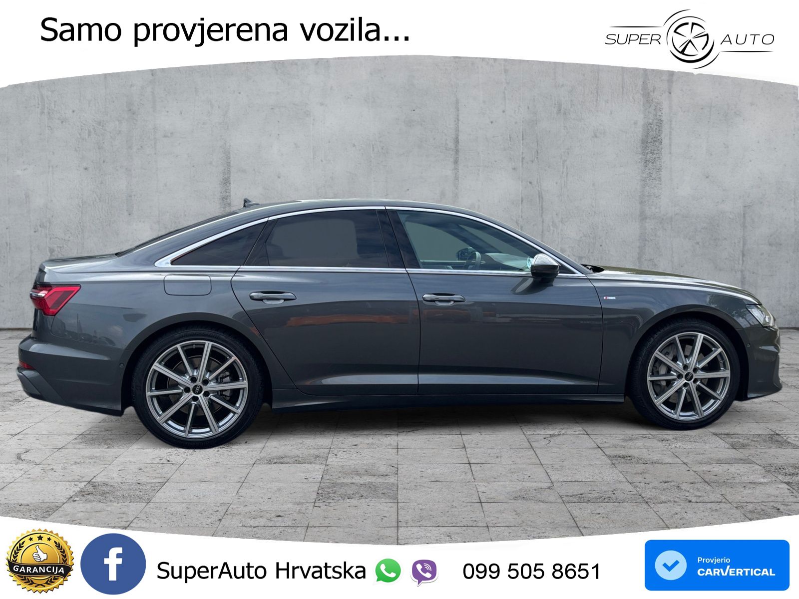 Audi A6 50 TFSIe (299 KS) quattro ultra S tronic S line MATRIX+GR SJED+KAM