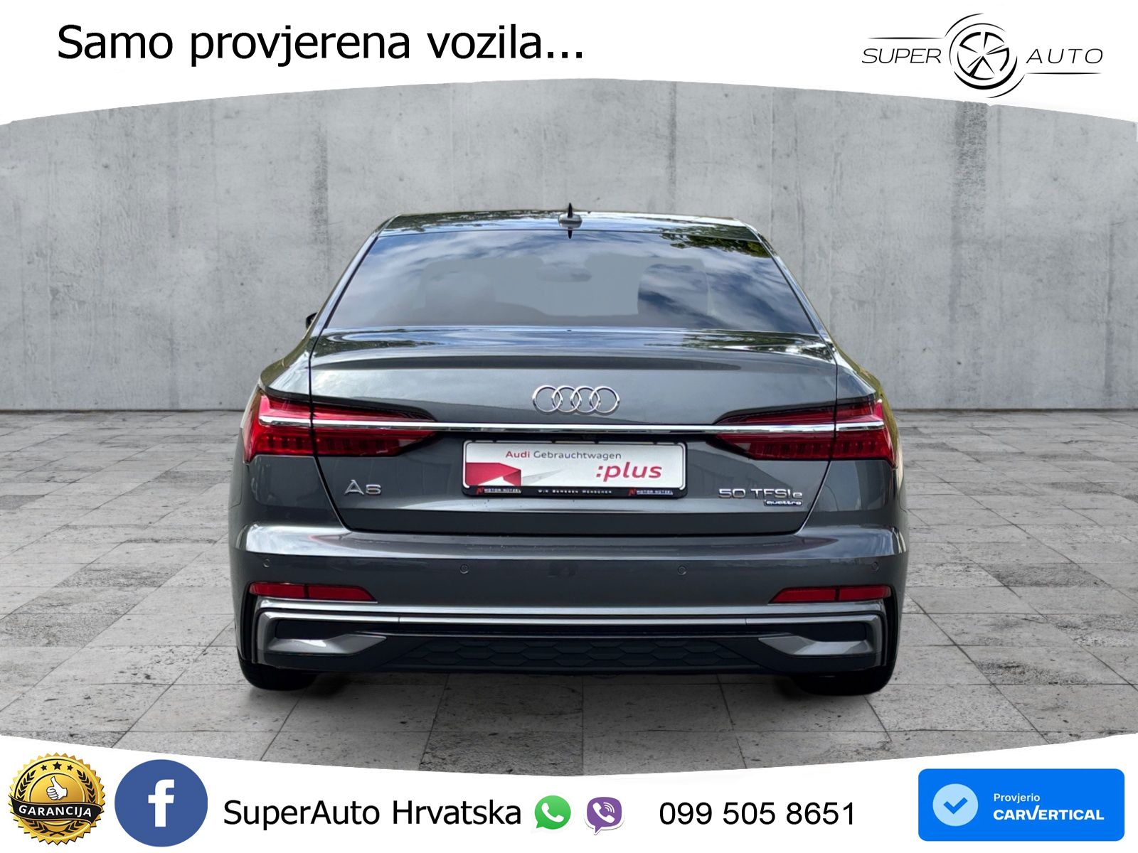 Audi A6 50 TFSIe (299 KS) quattro ultra S tronic S line MATRIX+GR SJED+KAM