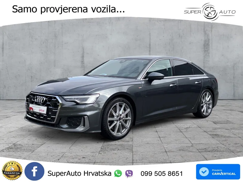 Audi A6 50 TFSIe (299 KS) quattro ultra S tronic S line MATRIX+GR SJED+KAM