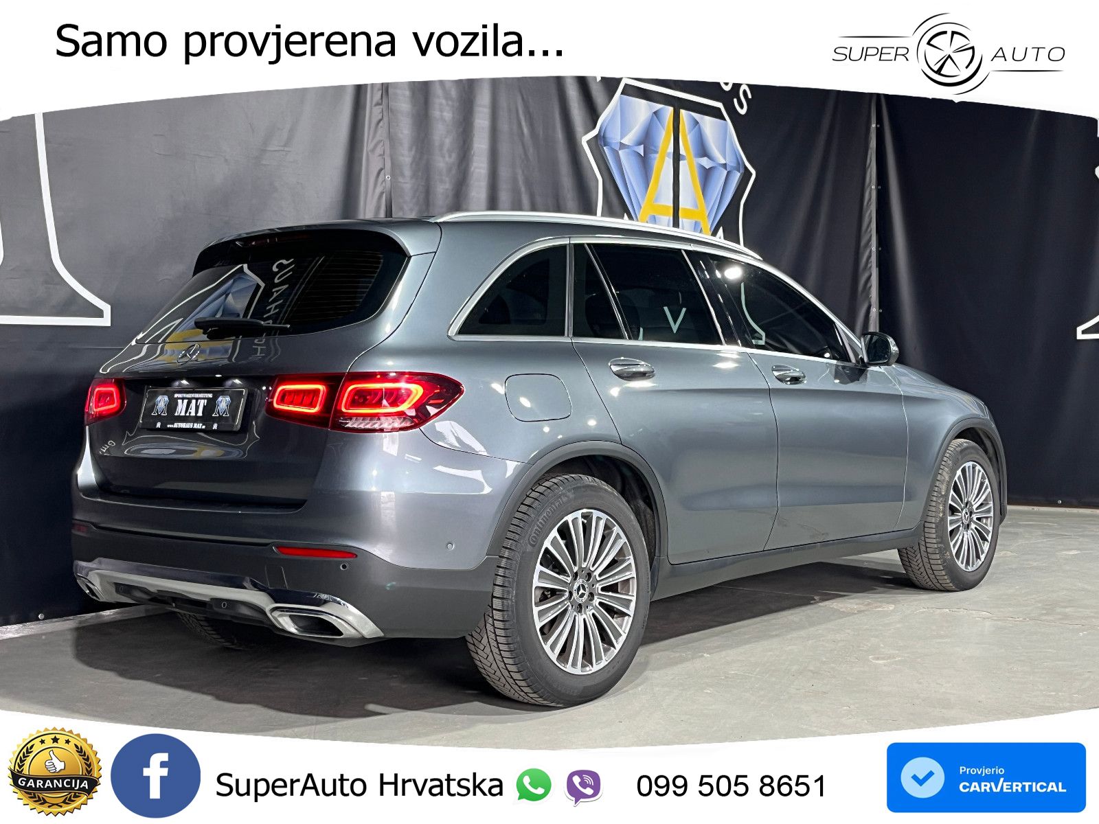 Mercedes GLC 220d (194 KS) 4MATIC G-TRONIC LED+GR SJED+ACC