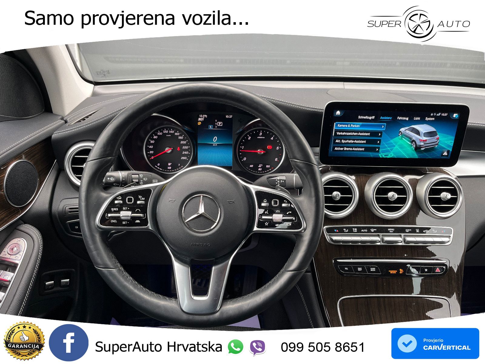 Mercedes GLC 220d (194 KS) 4MATIC G-TRONIC LED+GR SJED+ACC