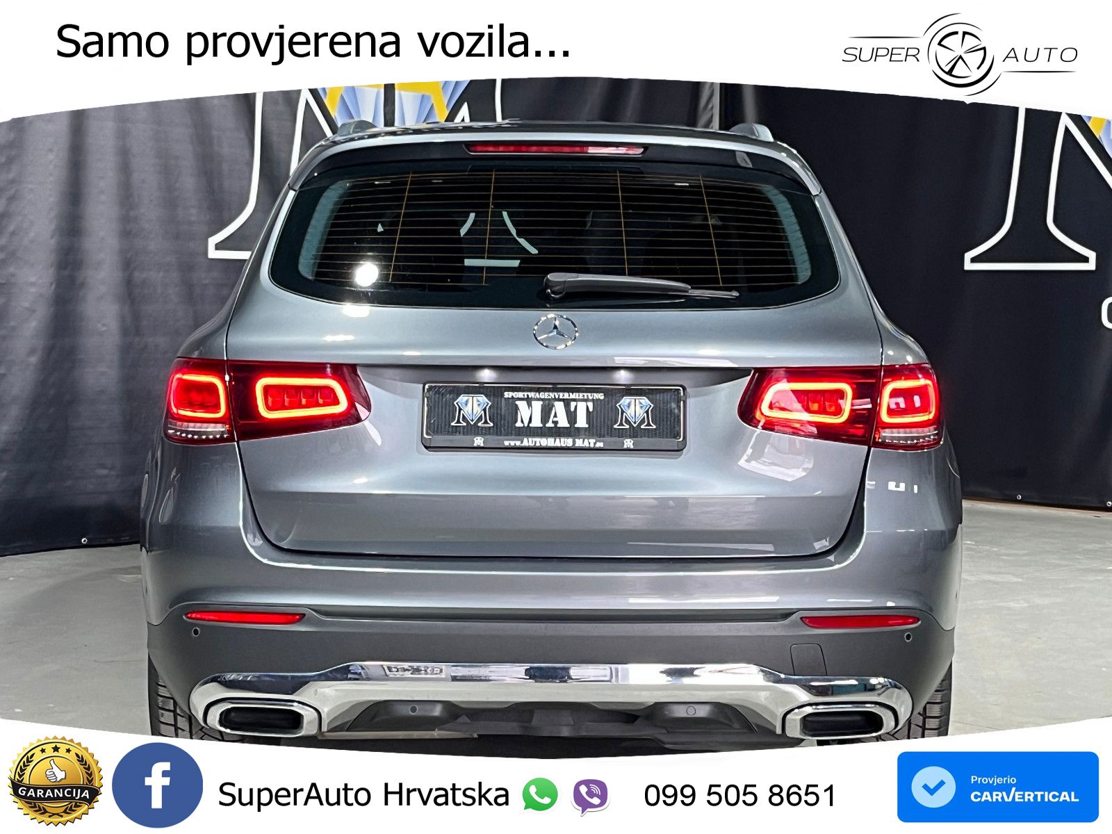 Mercedes GLC 220d (194 KS) 4MATIC G-TRONIC LED+GR SJED+ACC