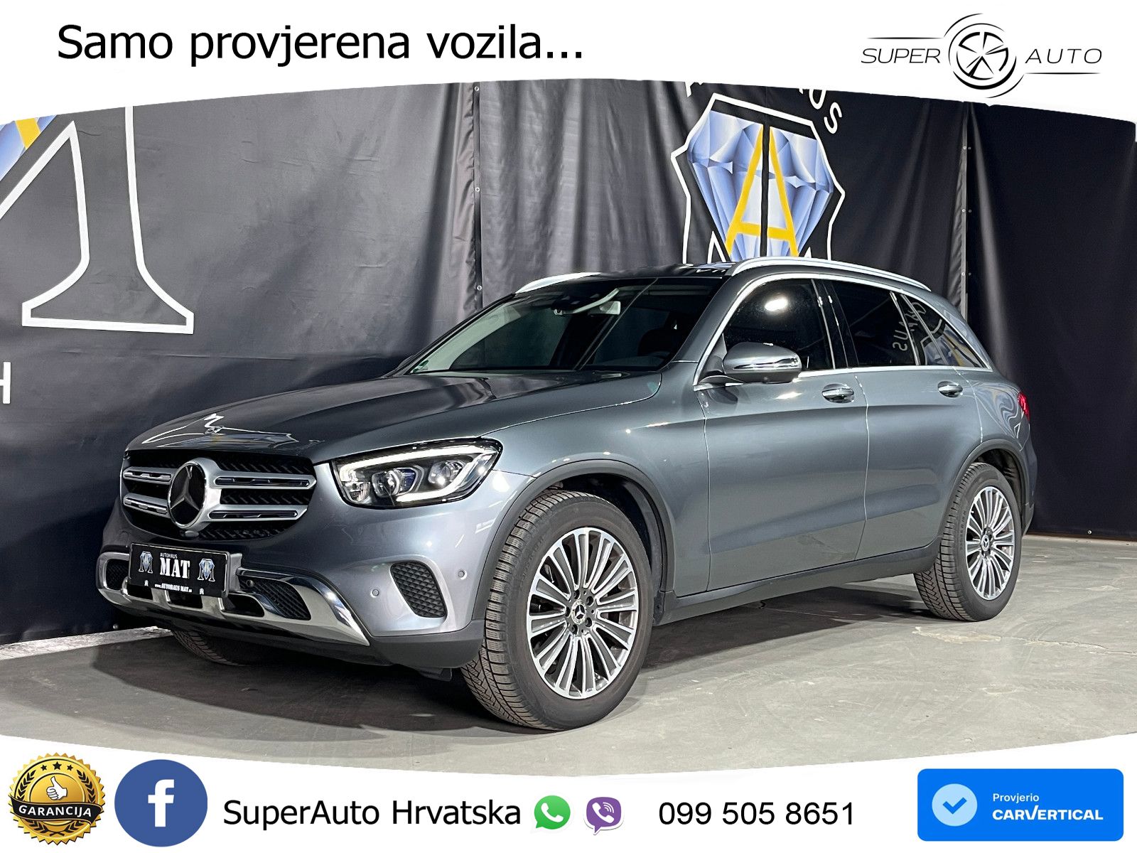 Mercedes GLC 220d (194 KS) 4MATIC G-TRONIC LED+GR SJED+ACC