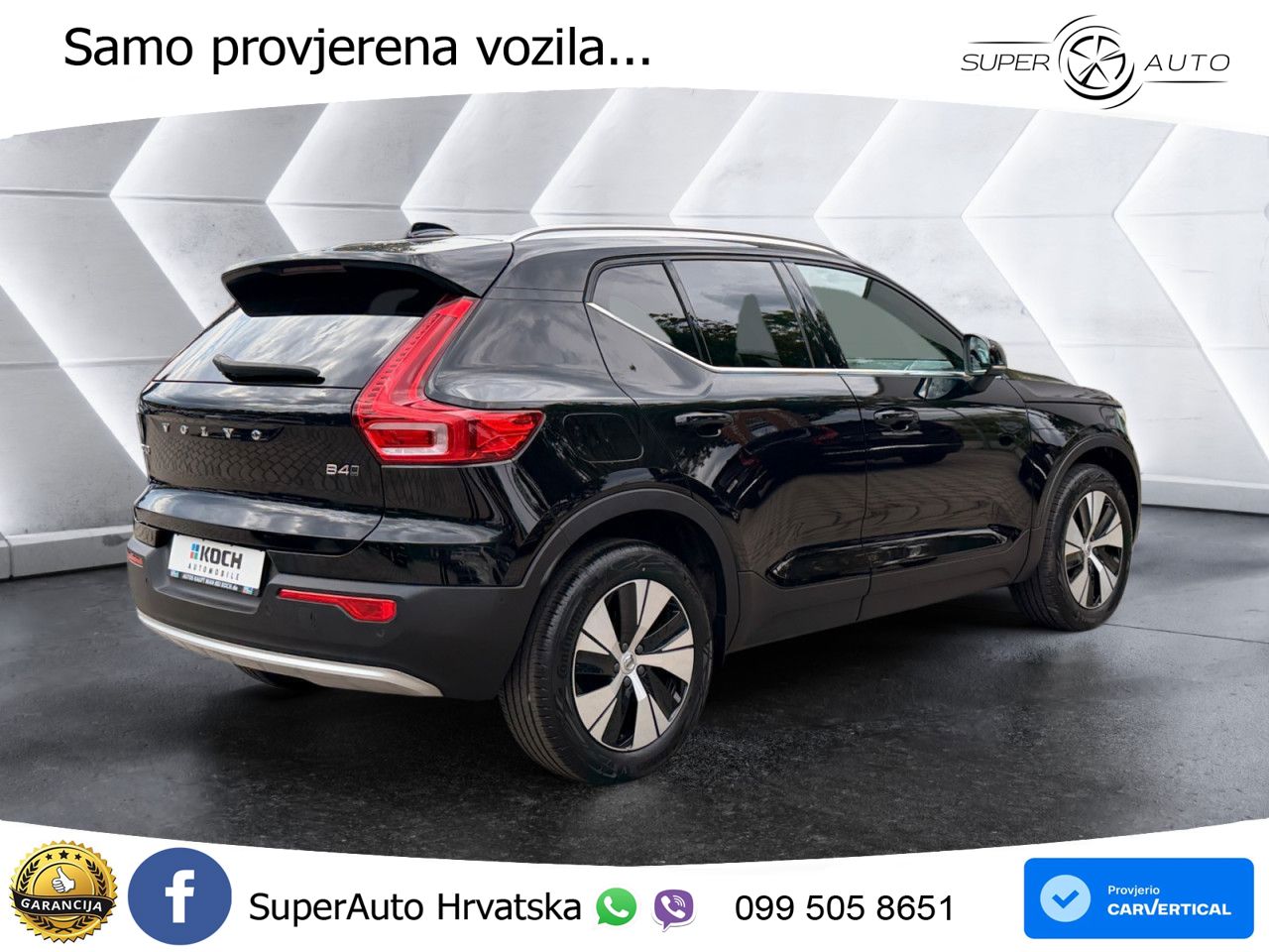 Volvo XC40 2.0 B4 AWD 197 KS Automatic LED+GR SJED+ACC