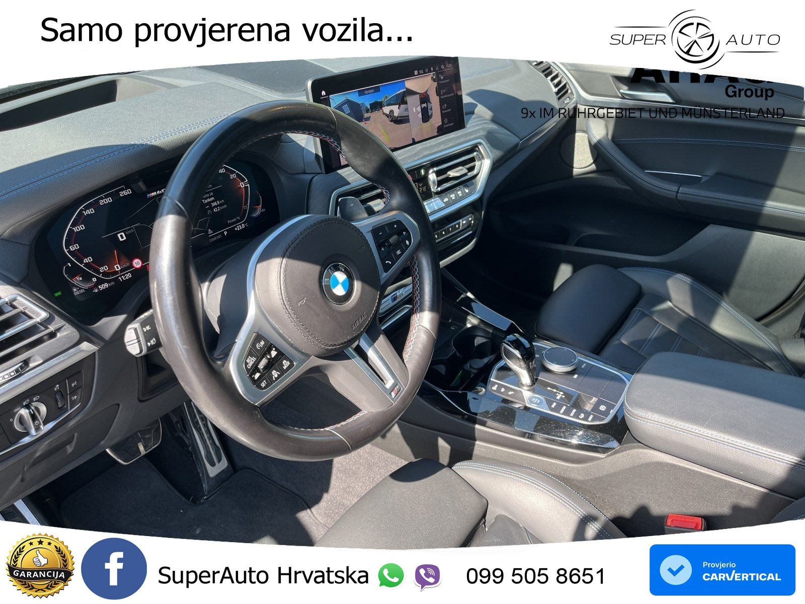 BMW X3 M40d xDrive Steptronic LED+GR SJED+ACC