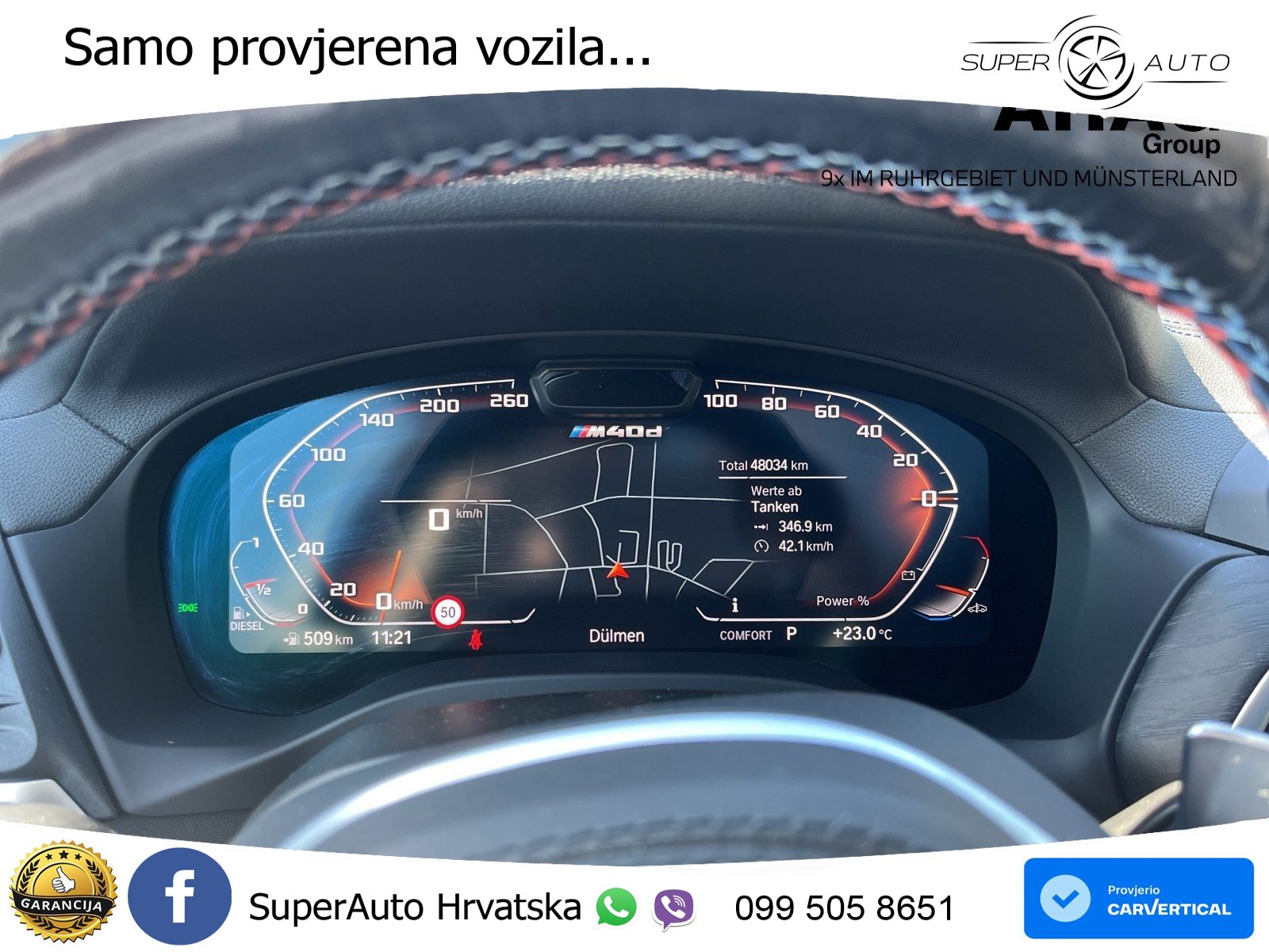 BMW X3 M40d xDrive Steptronic LED+GR SJED+ACC