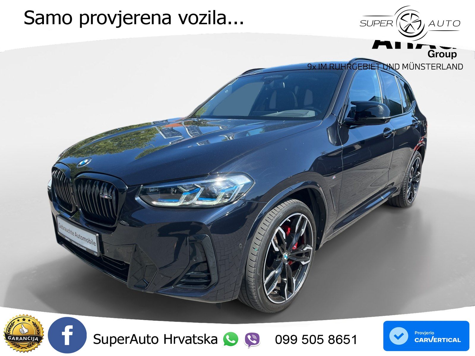 BMW X3 M40d xDrive Steptronic LED+GR SJED+ACC