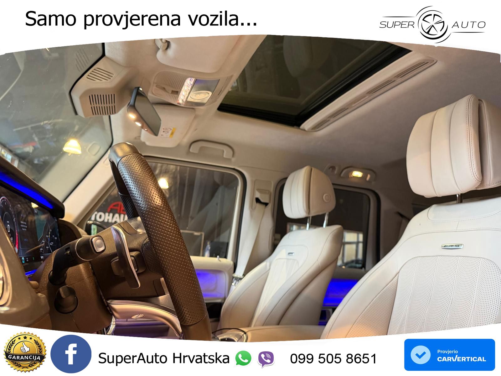 Mercedes AMG G 63 Long V8 (585 KS) 4MATIC 9G-TRONIC AMG SPEEDSHIFT TCT