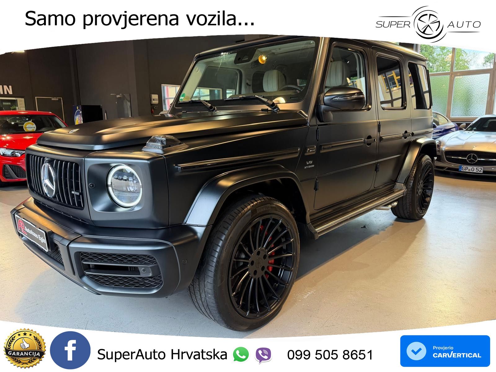 Mercedes AMG G 63 Long V8 (585 KS) 4MATIC 9G-TRONIC AMG SPEEDSHIFT TCT
