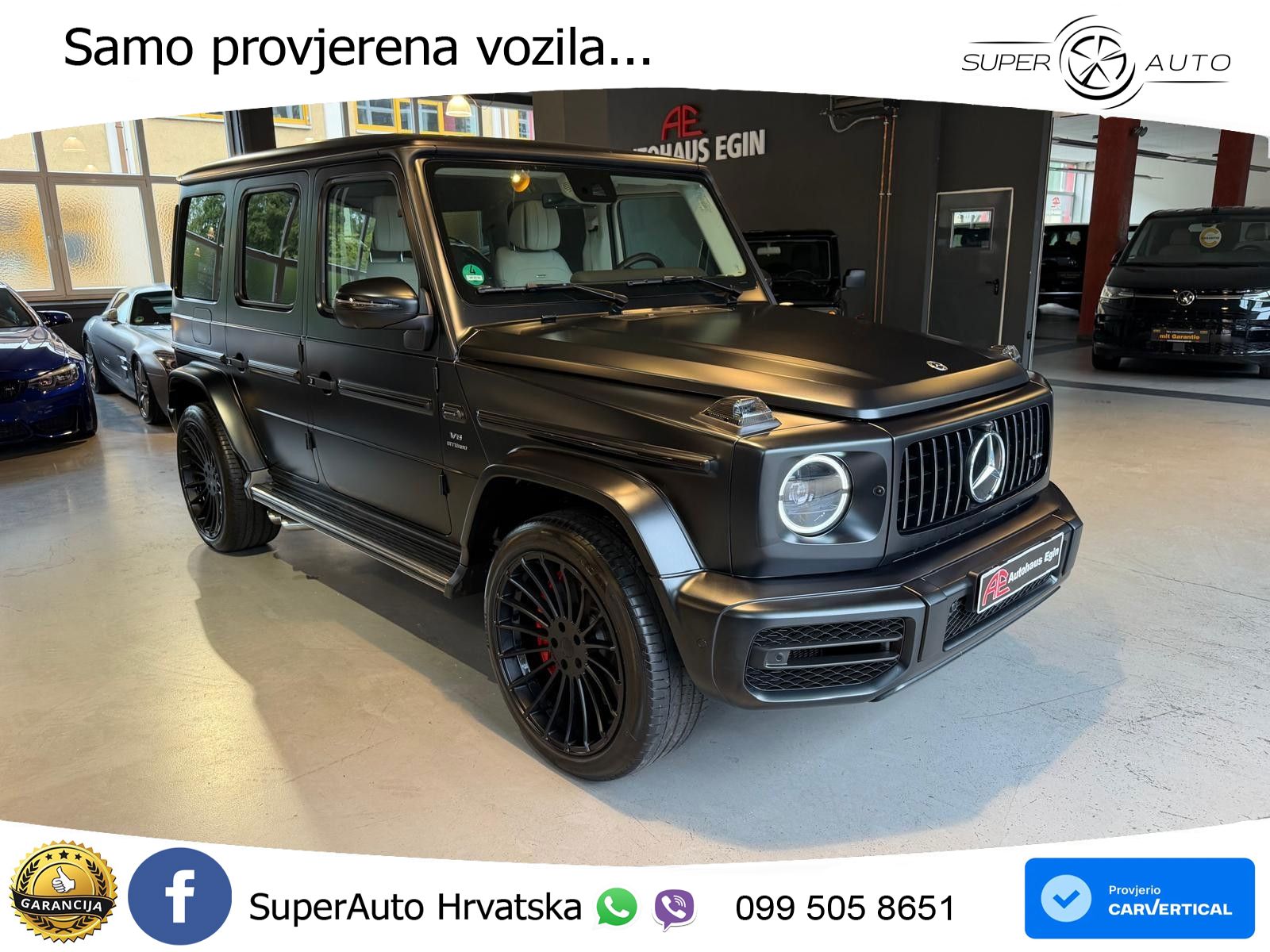 Mercedes AMG G 63 Long V8 (585 KS) 4MATIC 9G-TRONIC AMG SPEEDSHIFT TCT