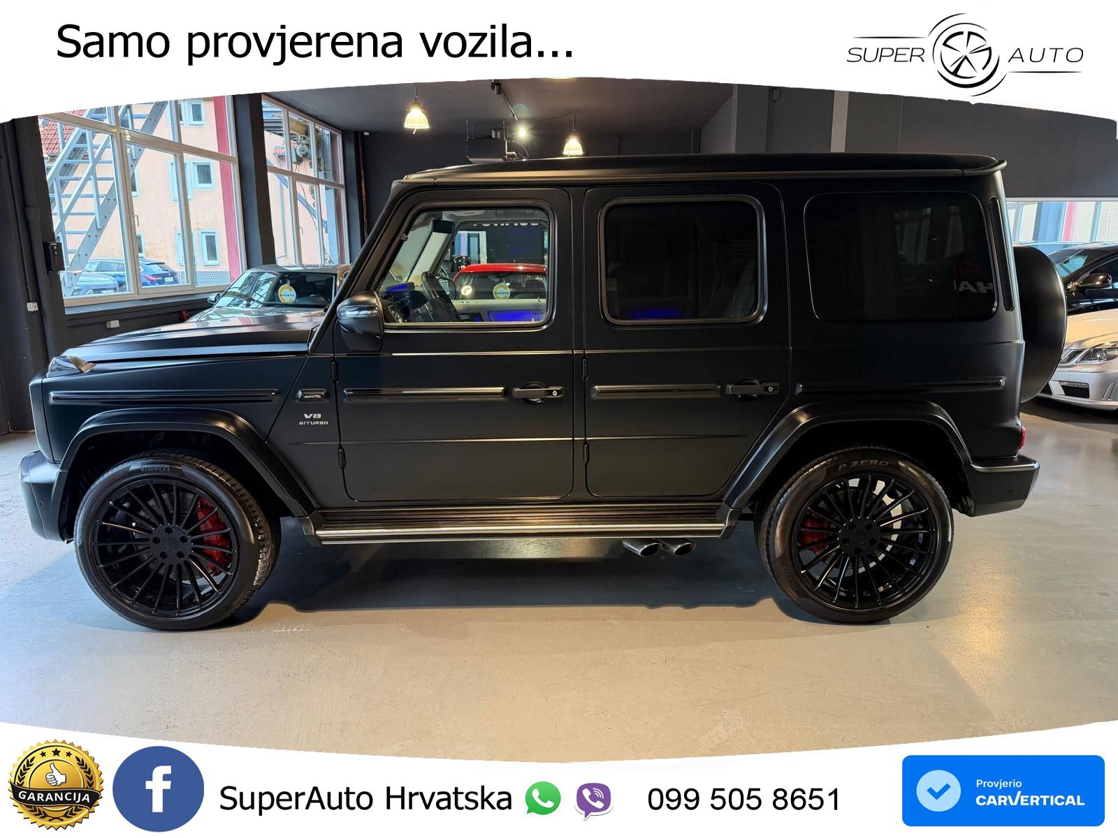 Mercedes AMG G 63 Long V8 (585 KS) 4MATIC 9G-TRONIC AMG SPEEDSHIFT TCT