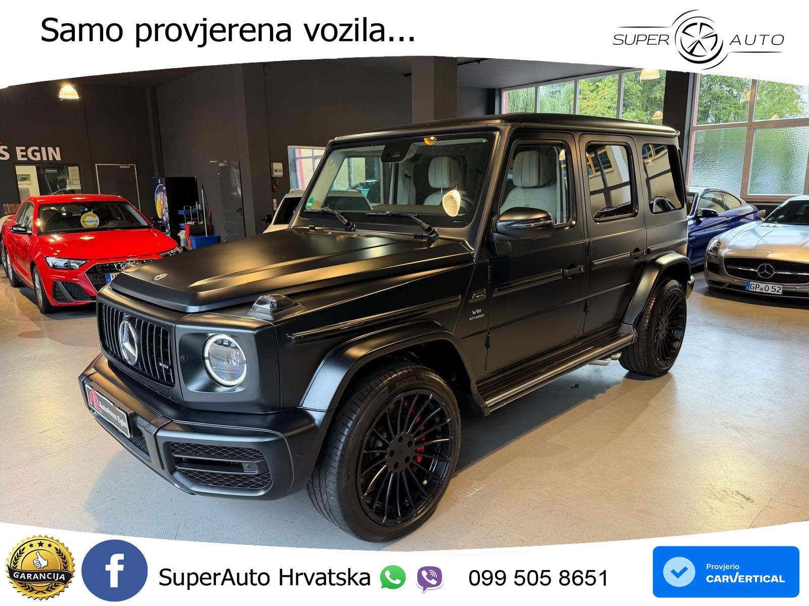 Mercedes AMG G 63 Long V8 (585 KS) 4MATIC 9G-TRONIC AMG SPEEDSHIFT TCT