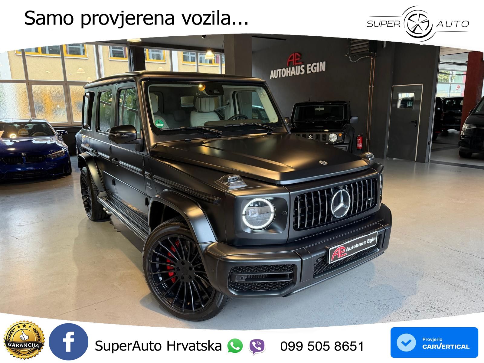 Mercedes AMG G 63 Long V8 (585 KS) 4MATIC 9G-TRONIC AMG SPEEDSHIFT TCT