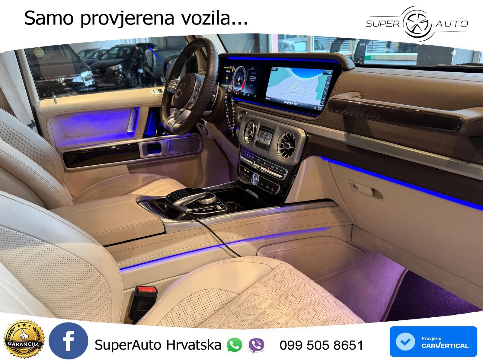 Mercedes AMG G 63 Long V8 (585 KS) 4MATIC 9G-TRONIC AMG SPEEDSHIFT TCT