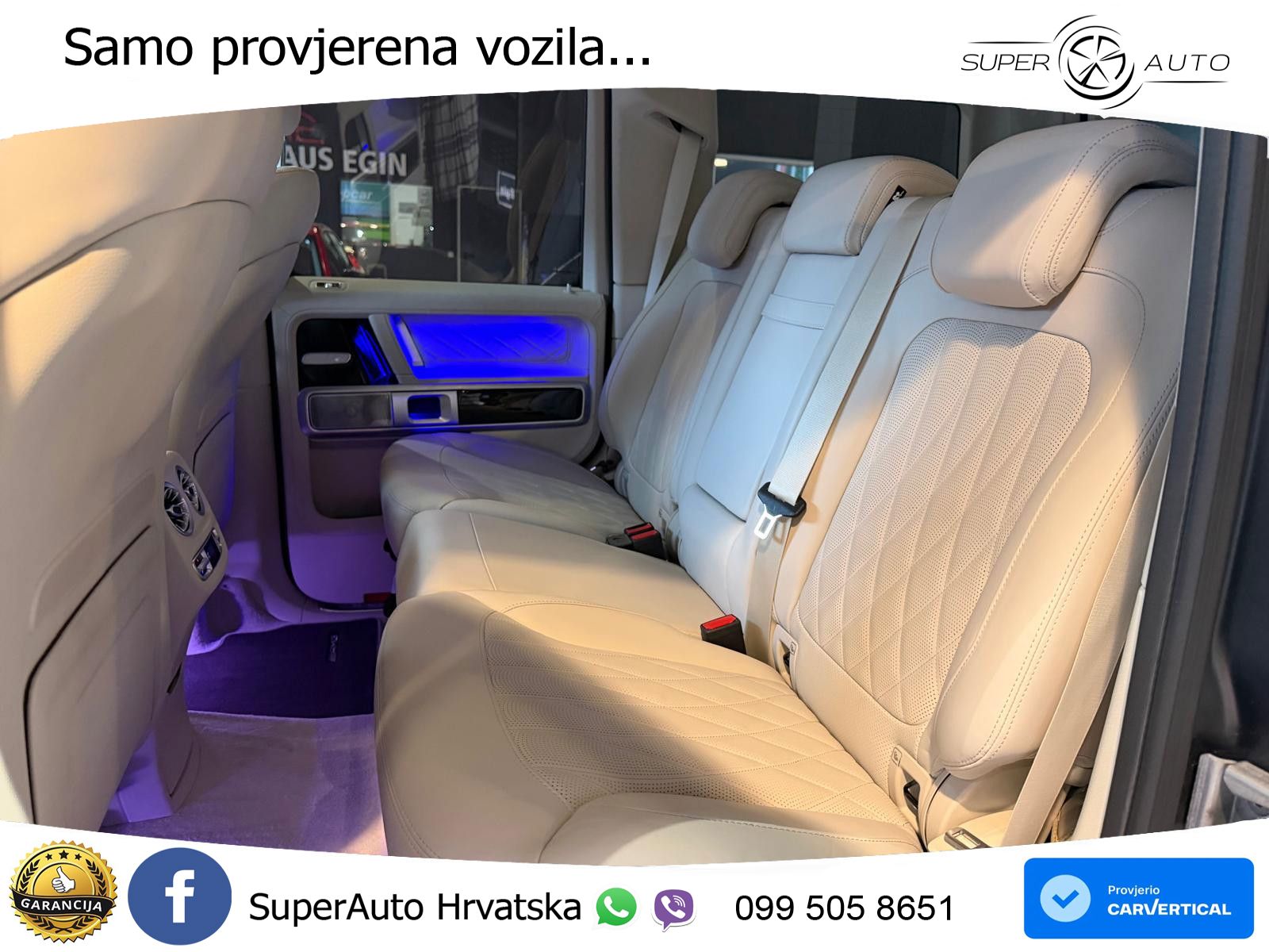 Mercedes AMG G 63 Long V8 (585 KS) 4MATIC 9G-TRONIC AMG SPEEDSHIFT TCT