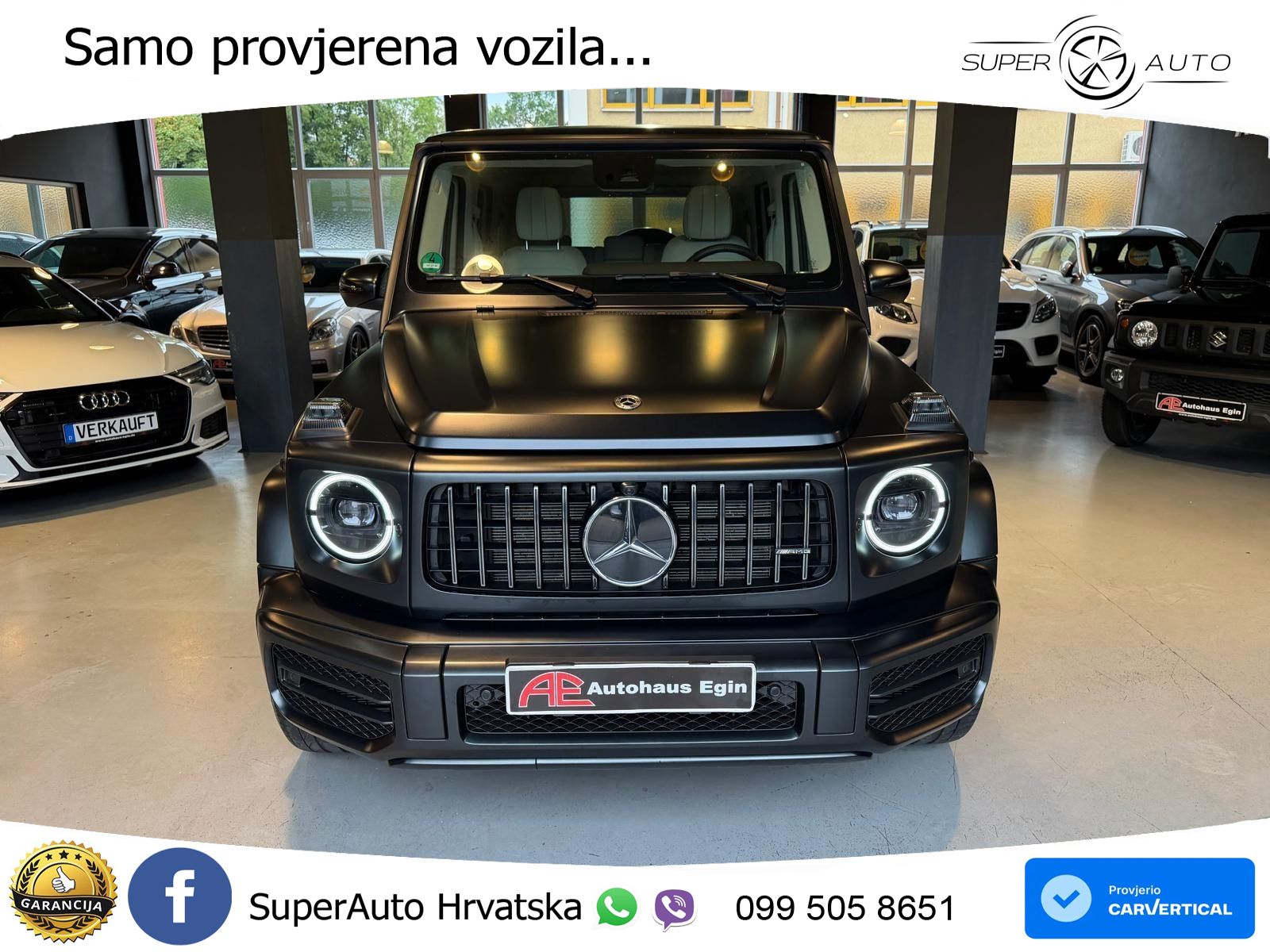 Mercedes AMG G 63 Long V8 (585 KS) 4MATIC 9G-TRONIC AMG SPEEDSHIFT TCT