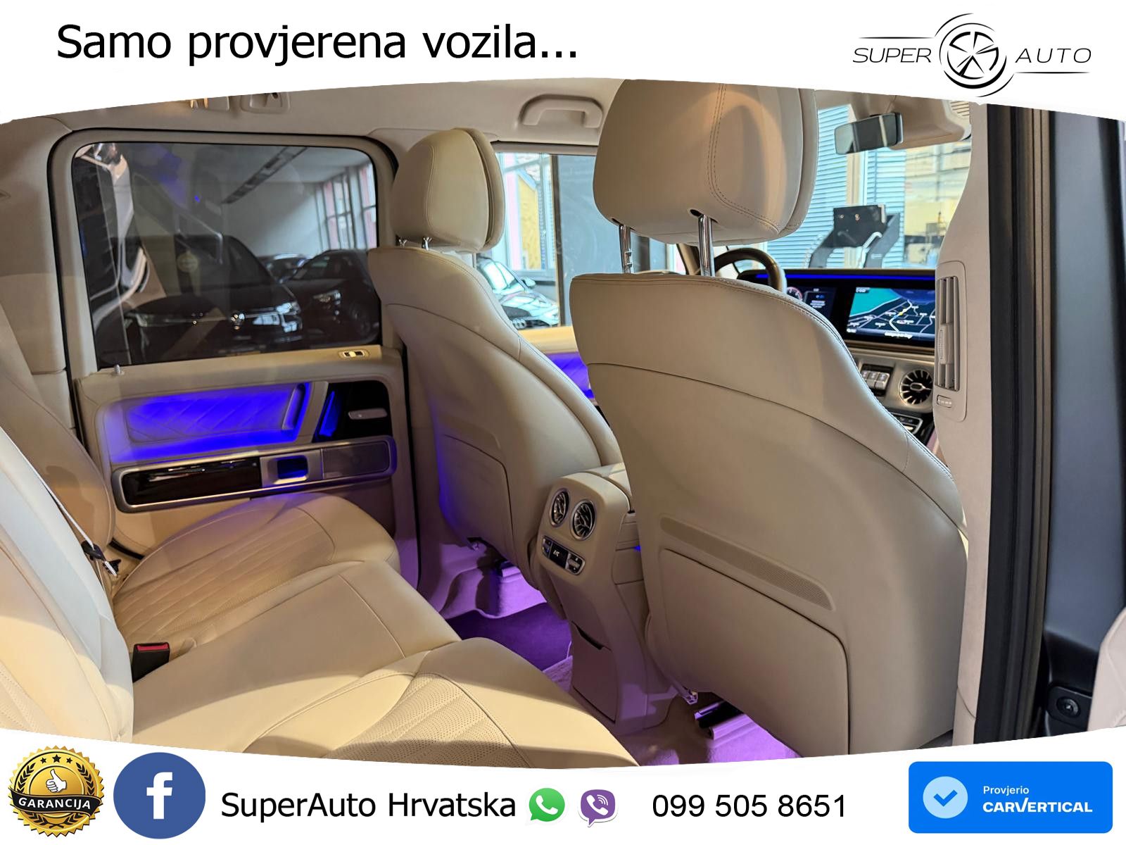 Mercedes AMG G 63 Long V8 (585 KS) 4MATIC 9G-TRONIC AMG SPEEDSHIFT TCT