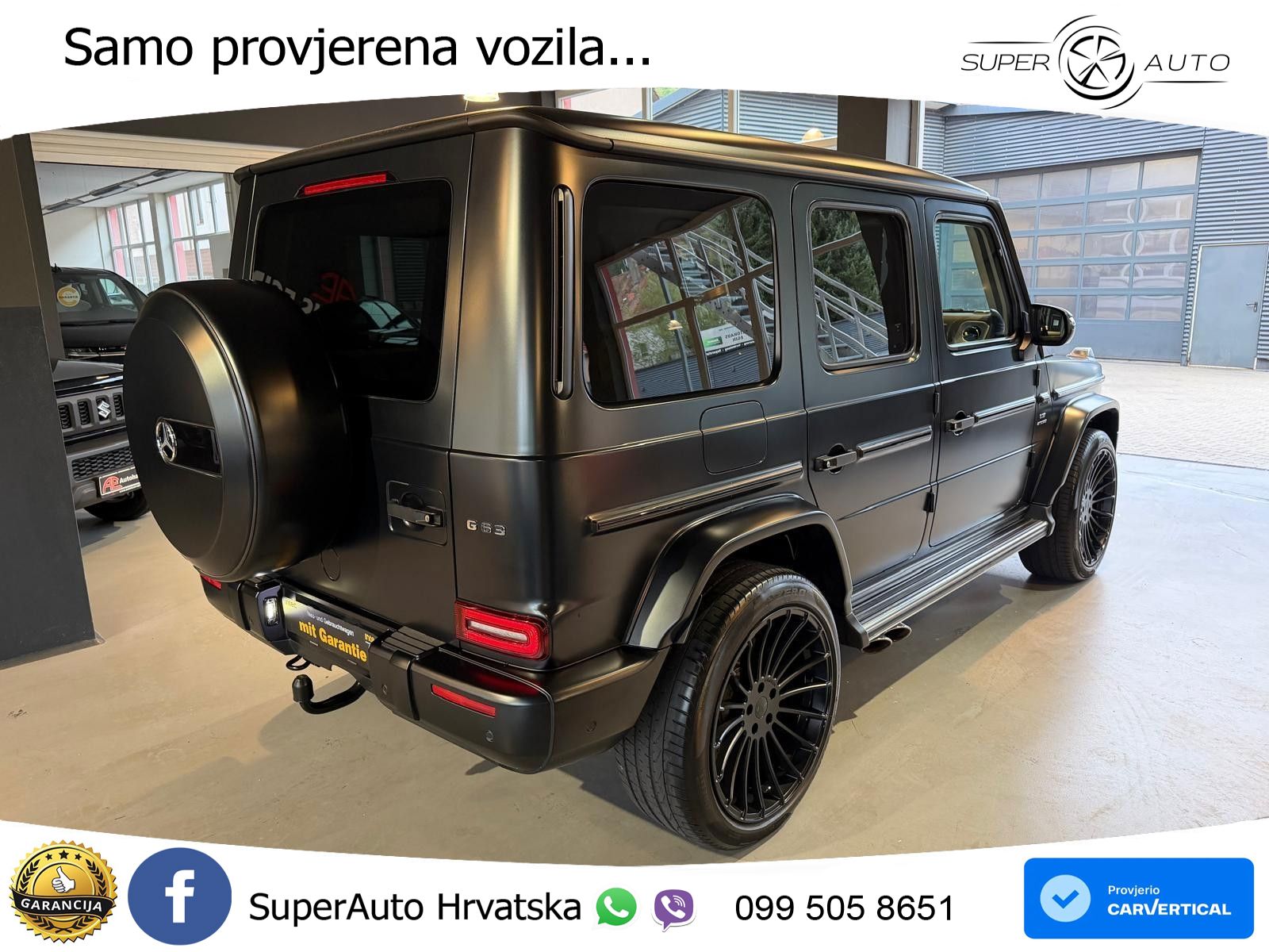Mercedes AMG G 63 Long V8 (585 KS) 4MATIC 9G-TRONIC AMG SPEEDSHIFT TCT