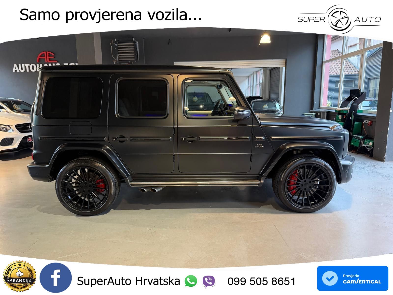 Mercedes AMG G 63 Long V8 (585 KS) 4MATIC 9G-TRONIC AMG SPEEDSHIFT TCT