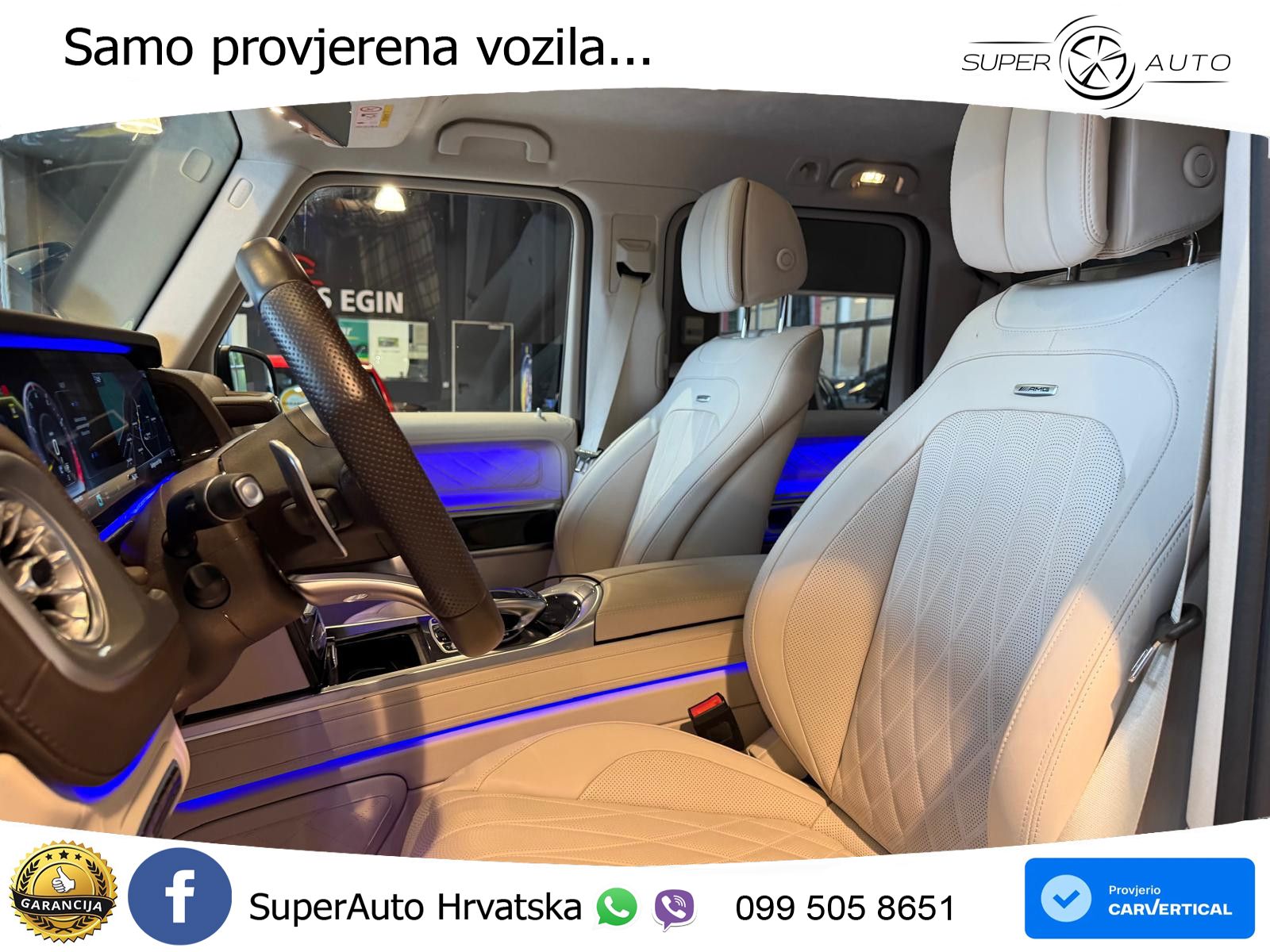 Mercedes AMG G 63 Long V8 (585 KS) 4MATIC 9G-TRONIC AMG SPEEDSHIFT TCT