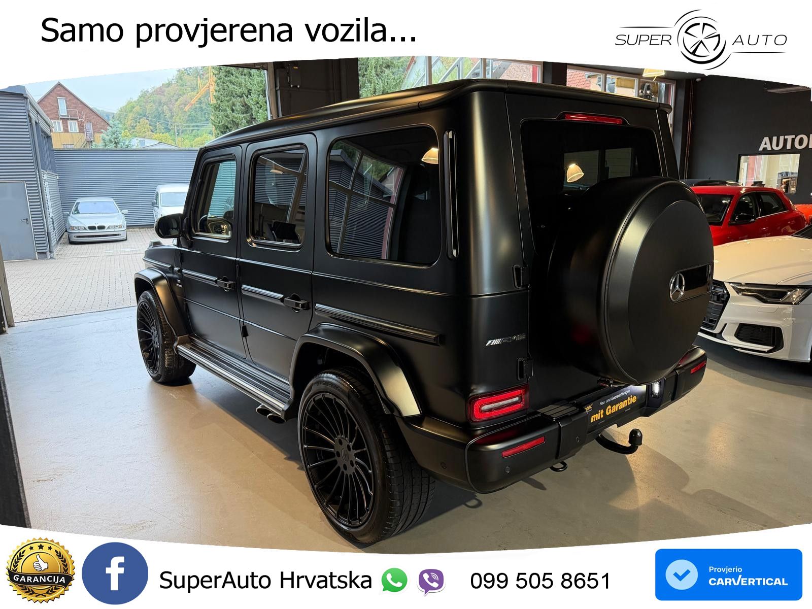Mercedes AMG G 63 Long V8 (585 KS) 4MATIC 9G-TRONIC AMG SPEEDSHIFT TCT