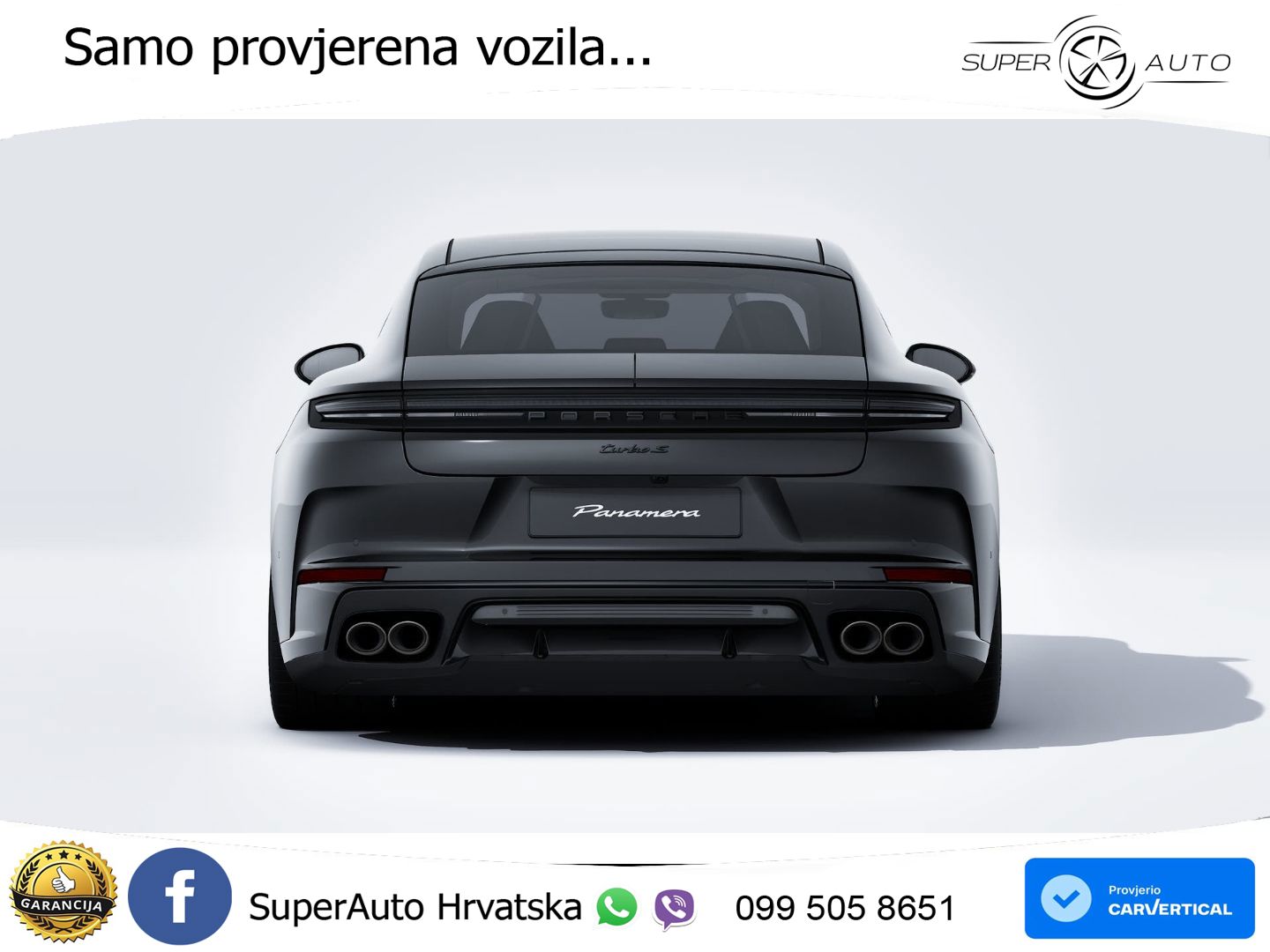 Porsche Panamera Turbo S 4.0 V8 (782 KS) E-Hybrid PDK ZRAČNI+ACC+GR SJED+KAM+PANO